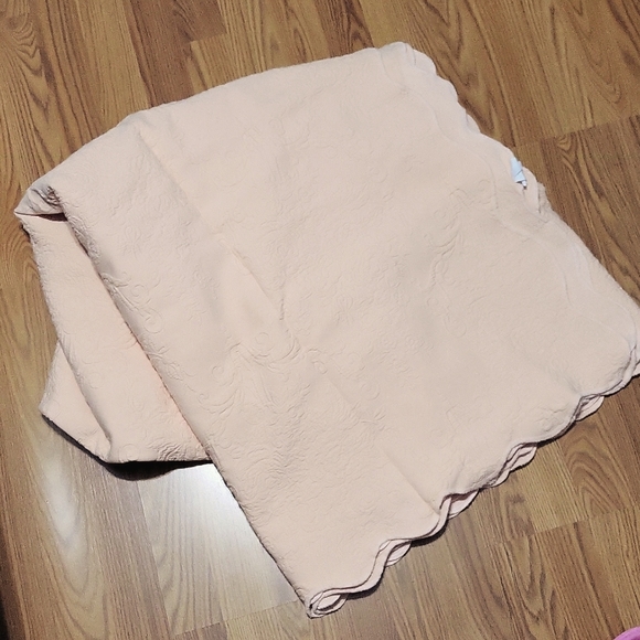 jcpenney Bedding King Sized Peach Jcpenney Home Scalloped Edge